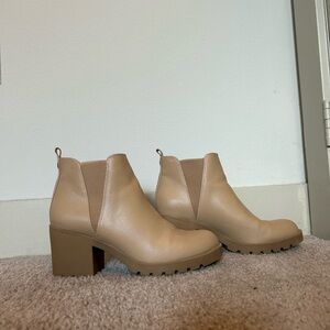 Xappeal Beige Ankle Booties